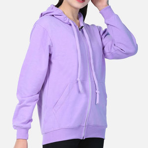Conjunto de Sudadera con Capucha y Top Corto de Algodón 100% con Logotipo Personalizado para Mujer, Tejido de Punto Otoño/Invierno, Logotipo Impreso en la Parte Delantera - Product Image 2