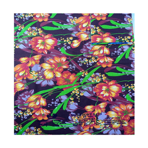 ผ้าต่วนพรีเมียมผ้าซาตินคอตตอน100% ผ้าซาตินพิมพ์ลายดอกไม้หลากสีสำหรับตกแต่งบ้าน - Product Image 3