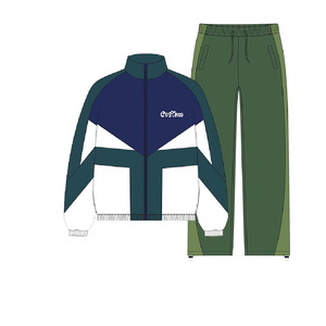 Ensemble coupe-vent respirant unisexe, veste et pantalon légers et imperméables, parfaits pour le jogging, la randonnée et les sports - Product Image 6