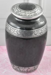 Recuerdo de cenizas de urnas de color gris, urnas para cenizas humanas, urnas de recuerdo para cenizas humanas - Product Image 4