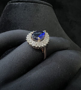 Anillo de Lujo para Mujer, Oro de 14K y 18K, Diamante Natural, Corte Brillante Redondo, Certificado por Terceros, para Compromiso o Aniversario - Product Image 3