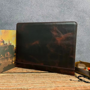 Custom-Made Genuine Leather Journals Diary Handmade Soft Cowhide Cover Travel Notebook <b>for</b> Adventure LPF-0481 Filing Product - Product Image 1