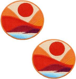 Patchs brodés de haute qualité Conception personnalisée Badges thermocollants pour chapeau et vêtements Usine-Prix pour la saison d'hiver - Product Image 3