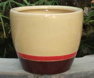 Macetas y macetas de cerámica esmaltada para interiores vietnamitas, decoración moderna para el hogar hecha a mano, venta al por mayor, macetas decorativas de arcilla, otro jardín - Product Image 5