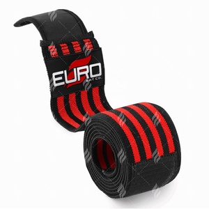 Bandages de genou en PVC avec fermeture auto-agrippante antidérapante, conception robuste et douce pour la musculation et la protection des articulations - Product Image 2