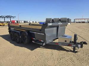 Remolque volquete de granja a la venta, calidad, 4 ruedas, 3 toneladas, remolque de granja agrícola, remolque volquete basculante en Stock - Product Image 2