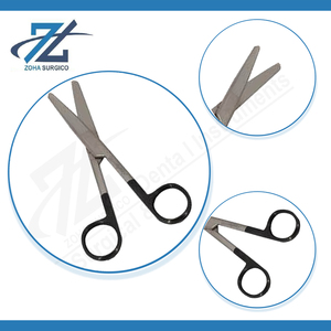 Ciseaux de dressage Supercut, carbure de tungstène émoussé/émoussé droit 130mm de long Fabricant d'instruments chirurgicaux du Pakistan - Product Image 4