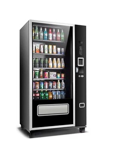 drink and snack vending <b>machine</b> with <b>card</b> reader coin operated vending <b>machine</b> - Product Image 2