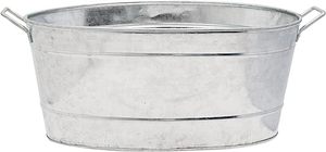 Bac rond en acier galvanisé, standard - Product Image 5