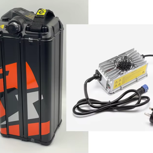 Vélo électrique authentique Light Bee X 2024, batterie au lithium 40Ah 60V, garantie de 3 ans, connectivité USB, son portable - Product Image 1