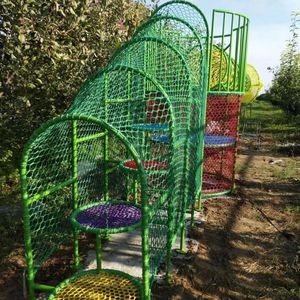 Çocuk açık tırmanma ağı güvenlik koruma ağı anaokulu fiziksel eğitim kaya tırmanma örümcek web genişleme spor - Product Image 5