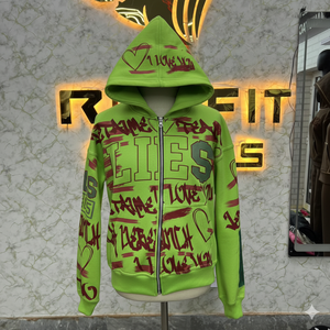 Sweat à capuche personnalisé avec fermeture éclair, coupe parfaite, meilleur matériau, impression en relief, fabrication en usine, prix bas, sweat à capuche pour hommes - Product Image 3