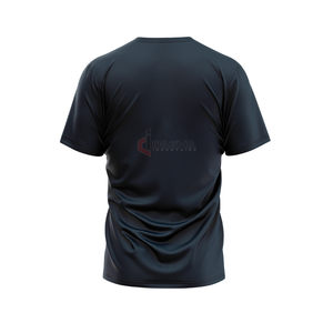 T-shirt de sport pour homme, personnalisé avec logo, 100% coton respirant, tricoté, écologique, de haute qualité, pour l'été, la remise en forme et la salle de sport - Product Image 4