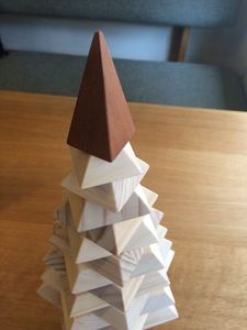 เพิ่มต้นคริสต์มาสต้นไม้ต้นไม้ต้นไม้ไม้ประดับทำมือของขวัญที่เป็นมิตรต่อสิ่งแวดล้อมสำหรับทุกฤดูกาล - Product Image 6