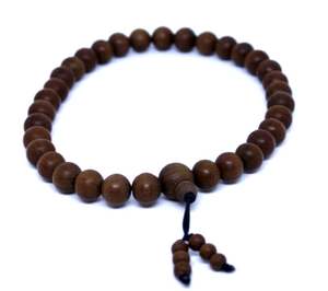 Islamic Indian Scented Sandalwood Tasbih 33 Wooden Handcrafted <b>Beads</b> 6mm Muslim Prayer <b>Beads</b> Misbaha Fashion Necklaces - Product Image 5