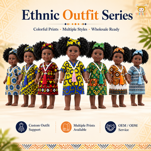 TUSALMO Muñeca Afroamericana de Vinilo Suave con Cabello Rizado Realista de 18 Pulgadas, Personalizada al por Mayor, para Niñas de 3+ Años, Educativa, <span class=keywords><strong>Escala</strong></span> 1:6 - Product Image 3
