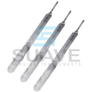 SUAVE SURGICAL INSTRUMENTS mangos y cuchillas de bisturí de acero inoxidable con impresión de logotipo personalizado del mejor proveedor - Product Image 2