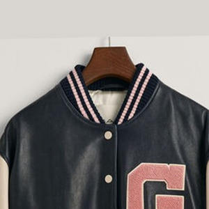 Transpirable cómodo uso al aire libre hombres y mujeres Varsity chaqueta más vendida ropa de moda chaquetas universitarias genuinas - Product Image 5