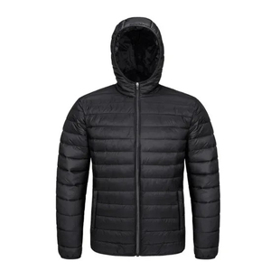 Doudoune pour homme avec capuche amovible, manteau rembourré imperméable chaud d'hiver, vêtements d'extérieur fabriqués en usine - Product Image 6
