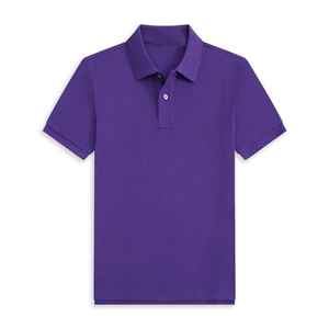 Polo informal de negocios para hombre, camiseta de manga corta, camiseta sólida cómoda y transpirable de verano - Product Image 1
