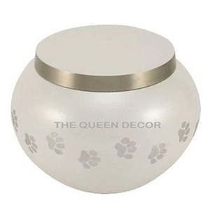 โกศโลหะสำหรับสัตว์เลี้ยงสุดหรูสำหรับตกแต่งบ้านโกศงานศพแบบคลาสสิก - Product Image 4