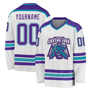 Tenzo Intl Prix d'usine 2026 Maillot de hockey sur glace personnalisé par sublimation Logo personnalisé Respirant Séchage rapide Unisexe Adulte Polyester - Product Image 5