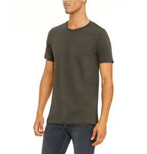 Camiseta de manga corta con cuello redondo y ropa de calle personalizada unisex al por mayor, camiseta perfecta para diseños personalizados para hombre - Product Image 3