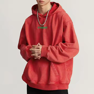 Sweat-shirts en molleton 100% coton mélangé, streetwear vintage, coupe classique, respirant, séchage rapide, anti-plis, hiver, unisexe, basiques - Product Image 2