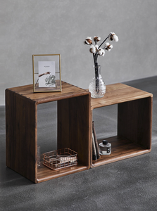 Muebles de Salón Modulares Modernos de Madera de Acacia para el Hogar -0013 -01 - Product Image 5