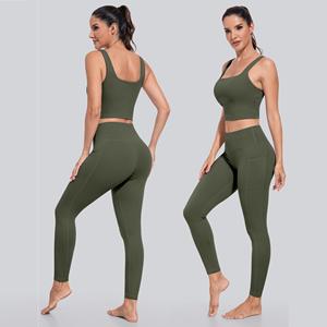 Custom Label Drawstring Breathable Seamless Sports Yoga Pants Workout Butt Lift Tummy Control High Waist Gym Fitness Training - Product Image 2