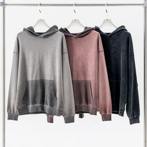 เสื้อฮู้ดและเสื้อสเวตเตอร์ผู้ชายผ้าฟลีซใช้ซักได้มีกระเป๋ากางเกงสีไม่ดับ - Product Image 2