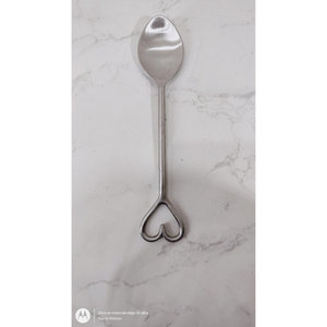 Lot de 4 couverts en acier inoxydable de qualité supérieure avec poignée en forme de cœur, parfaits pour la table à manger, la vaisselle de service - Product Image 4