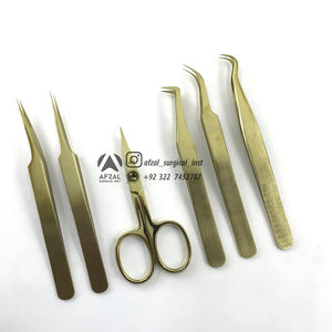 แหนบต่อขนตาสแตนเลสแบบทนทาน75องศาบูตเพิ่มวอลลุ่ม65องศา - Product Image 6