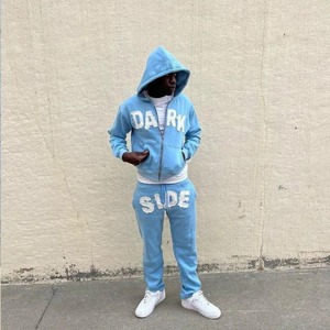 Chaqueta con estampado de letras americanas ropa de calle alta moda Sudadera con capucha de gran tamaño mujeres hombres Punk Casual Harajuku pulóver sudadera Top - Product Image 2