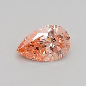 Diamant de qualité supérieure, 1,00 carat, taille poire, rose fantaisie, pierre précieuse en vrac, prix d'usine, achat en gros, livraison mondiale - Product Image 1
