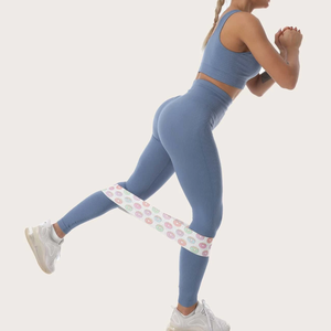 ชุดยางยืดออกกำลังกายแบบมืออาชีพพร้อมแถบยางยืดออกกำลังกาย5แถบสำหรับดึงสะโพก - Product Image 1