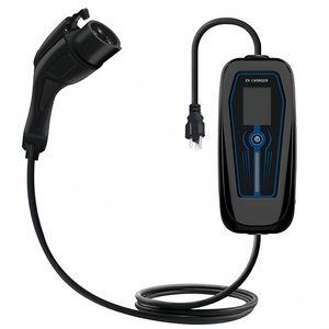 Portable <b>EV</b> Charger 1.92KW-11.5KW 32A Level <b>2</b> Home <b>Charging</b> Station <b>Type</b> 1 IP66 Adjustable 6A-40A 5m <b>Cable</b> 85V-265V Input - Product Image 1