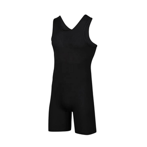 Men Lightweight Seamless Sports <b>Singlet</b> Quick Dry Breathable Square Collar Wholesale - Product Image 2