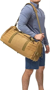 Grand <span class=keywords><strong>sac</strong></span> <span class=keywords><strong>de</strong></span> <span class=keywords><strong>sport</strong></span> tactique pour hommes, sacs <span class=keywords><strong>de</strong></span> <span class=keywords><strong>sport</strong></span> avec compartiment à chaussures, sacs <span class=keywords><strong>de</strong></span> week-end multifonctionnels pour les voyages, le camping, la randonnée - Product Image 6
