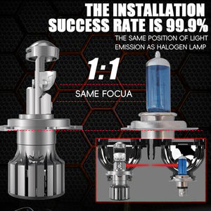 T03 h4 mini-led-projektor Linsen-Scheinwerfer DC12V-24V 110W 13000LM H4 H7 H11 9005 9006 led-licht led-laserprojektor h4 Autolampen - Product Image 3