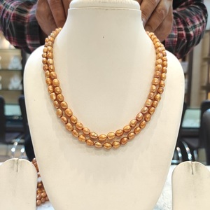 สร้อยคอไข่มุกสองชั้นทันสมัยคลาสสิกและเรียบง่ายทันสมัยสำหรับผู้หญิงและเด็กผู้หญิงงานหมั้นงานแต่งงานและงานปาร์ตี้ - Product Image 1