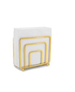 Porte-mouchoirs en fil métallique imperméable avec organisateur pour la maison et le bureau, design moderne, durable et artistique - Product Image 5