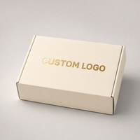 Boîte d'expédition pliable en carton personnalisée avec logo imprimé, réutilisable, pour l'e-commerce, emballage d'expédition, vente en gros, fournisseur OEM ODM