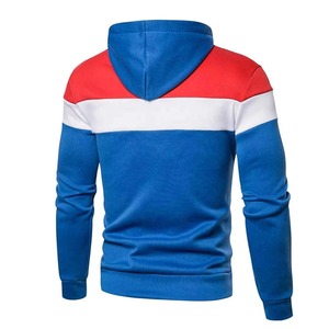 สินค้ามาใหม่ ขายดี เสื้อฮู้ดซิปผู้ชายแบบกำหนดเองสำหรับฤดูหนาว ผ้าฝ้ายฟลีซ 100% แห้งเร็ว ระบายอากาศได้ดี คุณภาพสูง รับผลิตแบบ OEM/ODM - Product Image 4