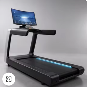 Máquina Elíptica Mecánica de Alta Resistencia con Velocidad de 1-20 km/h, Inclinación Automática, Pantalla TFT HD de 32 Pulgadas para Gimnasio o Centro de Fitness - Product Image 1