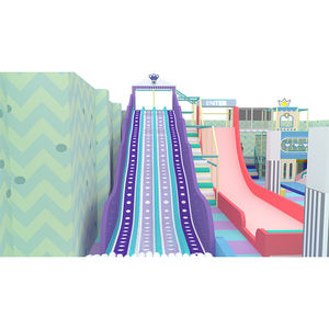 Bettaplay 1200 m² Aire de jeux intérieure et parc de trampolines style lumière chaude et oxygène, espace de loisirs ludique pour tous les âges - Product Image 1