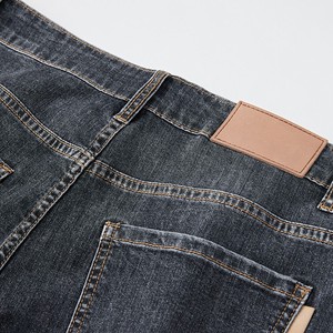 Plus Size Blue Color with Whiskers Effect Denim Baggy <b>Jean</b> Style with 5 Pockets Straight Fit Loose <b>Men</b> Oversized <b>Jeans</b> Pants - Product Image 6