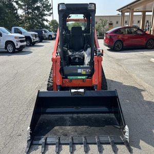 used and new <b>cheap</b> kubota skid steer tracked and wheel loader for construction and landscaping highflow skid steer for kubota - Product Image 1