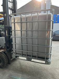 1000 л из нержавеющей стали IBC Tote SUS304 SUS316L Штабелируемый бак с днищем Дроссельный клапан для вилочного погрузчика - Product Image 6