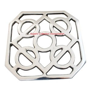 แผ่นอลูมิเนียมหล่อจากบรอนซ์สไตล์โบราณแผ่นร้อนตกแต่งโต๊ะรับประทานอาหาร - Product Image 6